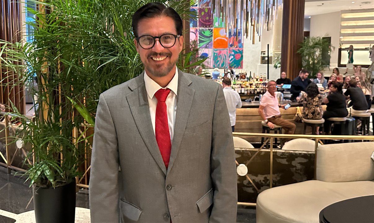 O vice-presidente da BWH Hotels para a América Latina, Richard Rehwaldt