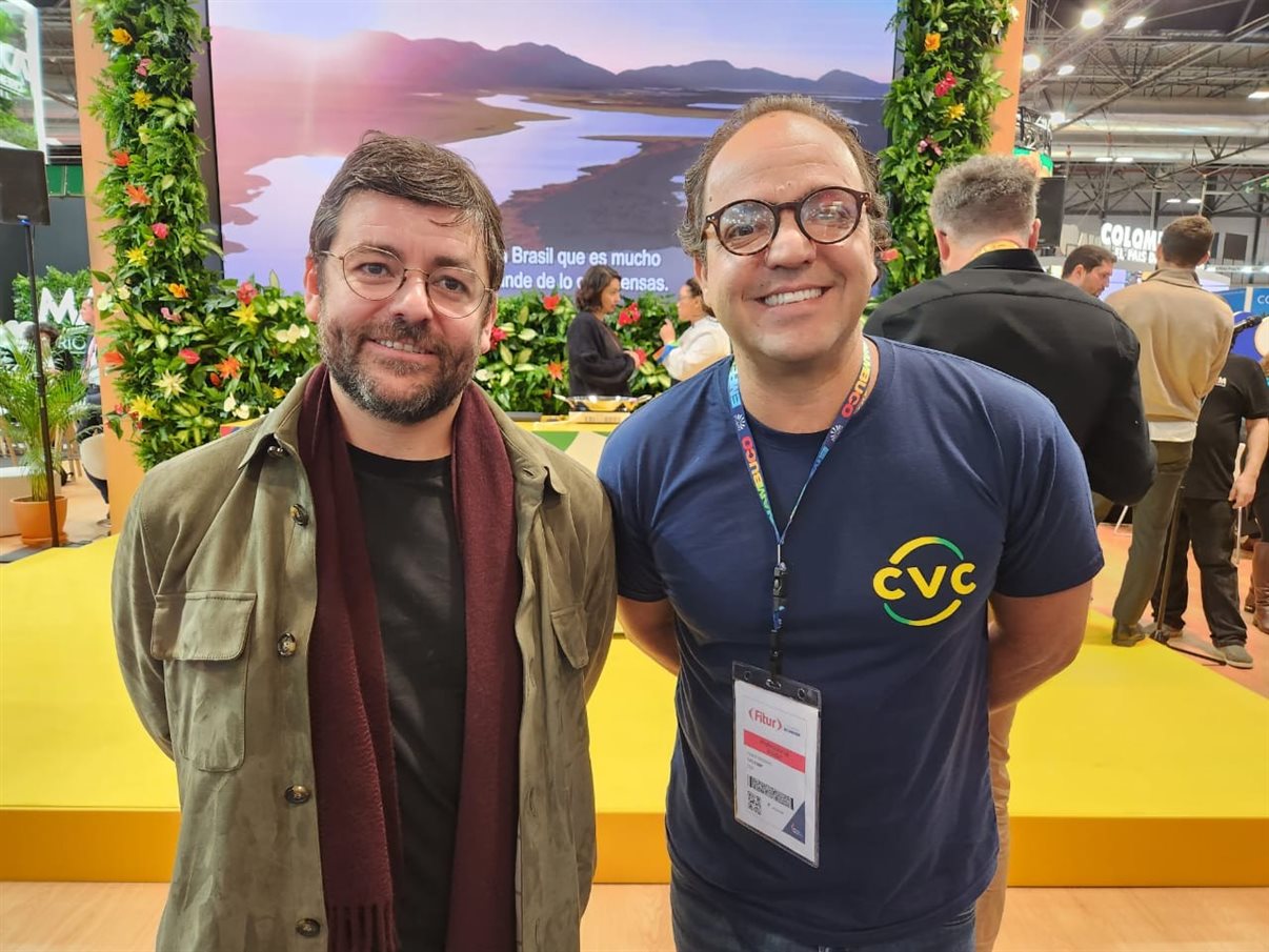 Gustavo Paulus e Fabio Godinho, da CVC Corp