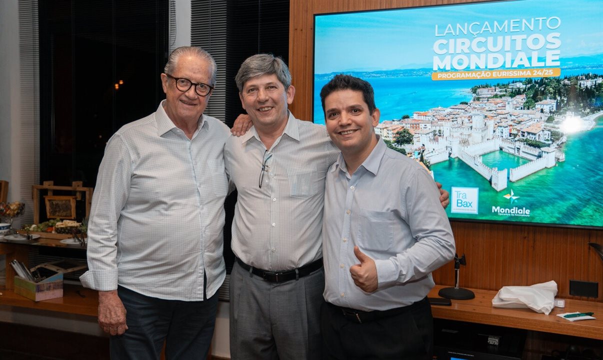 Leonardo Coutinho, Felix Zerdán e Rafael Tobias