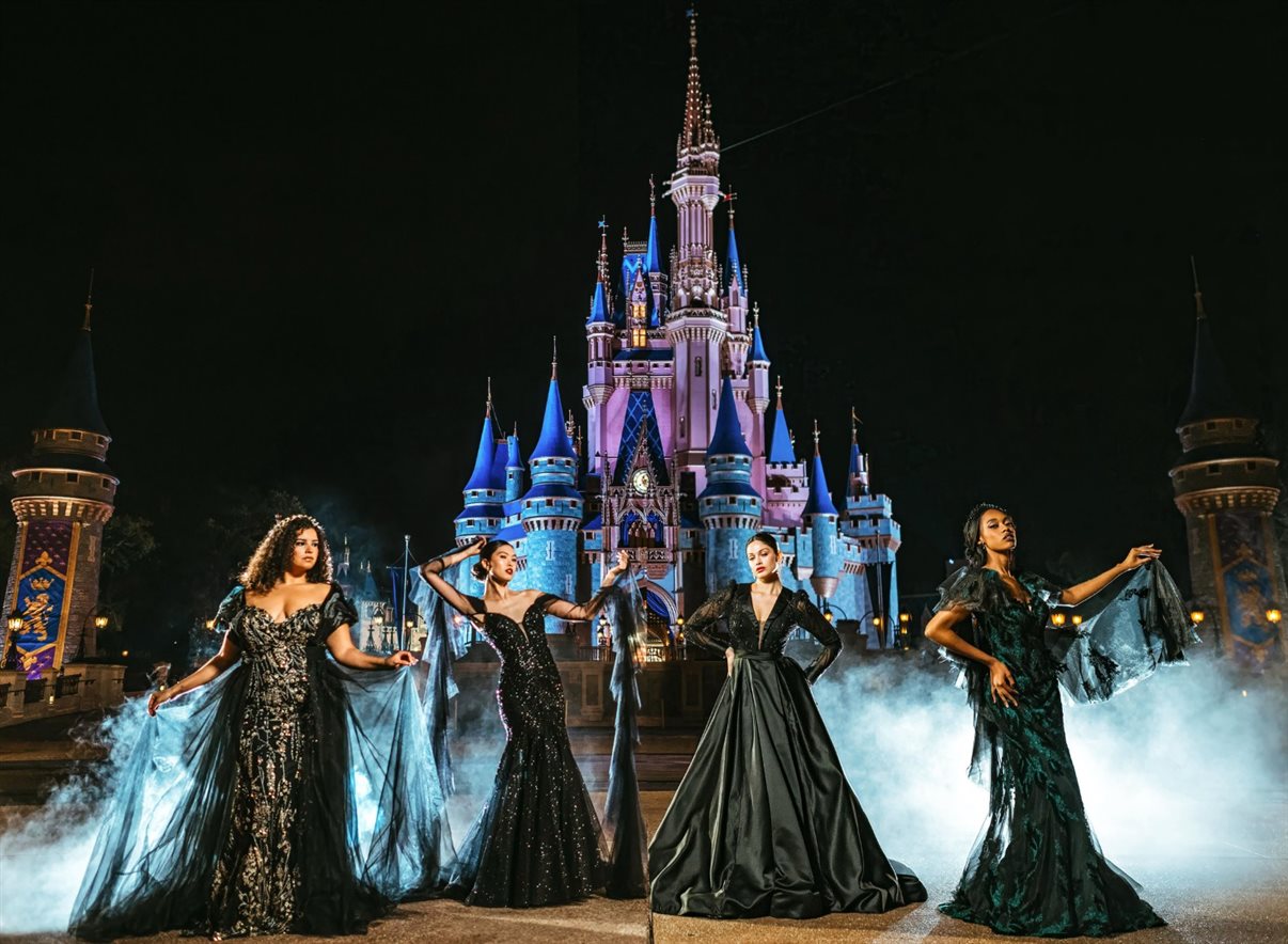 Úrsula, Malévola, Rainha Má e Jafar serviram de inspiração para nova coleção da Disney's Fairy Tale Weddings da Allure Bridals