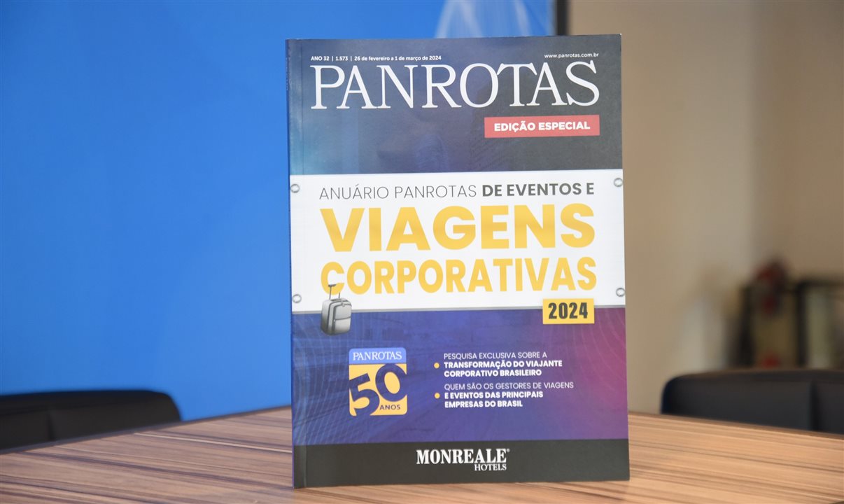 Anuário PANROTAS de Eventos e Viagens Corporativas 2024 está sendo distribuído no Lacte19