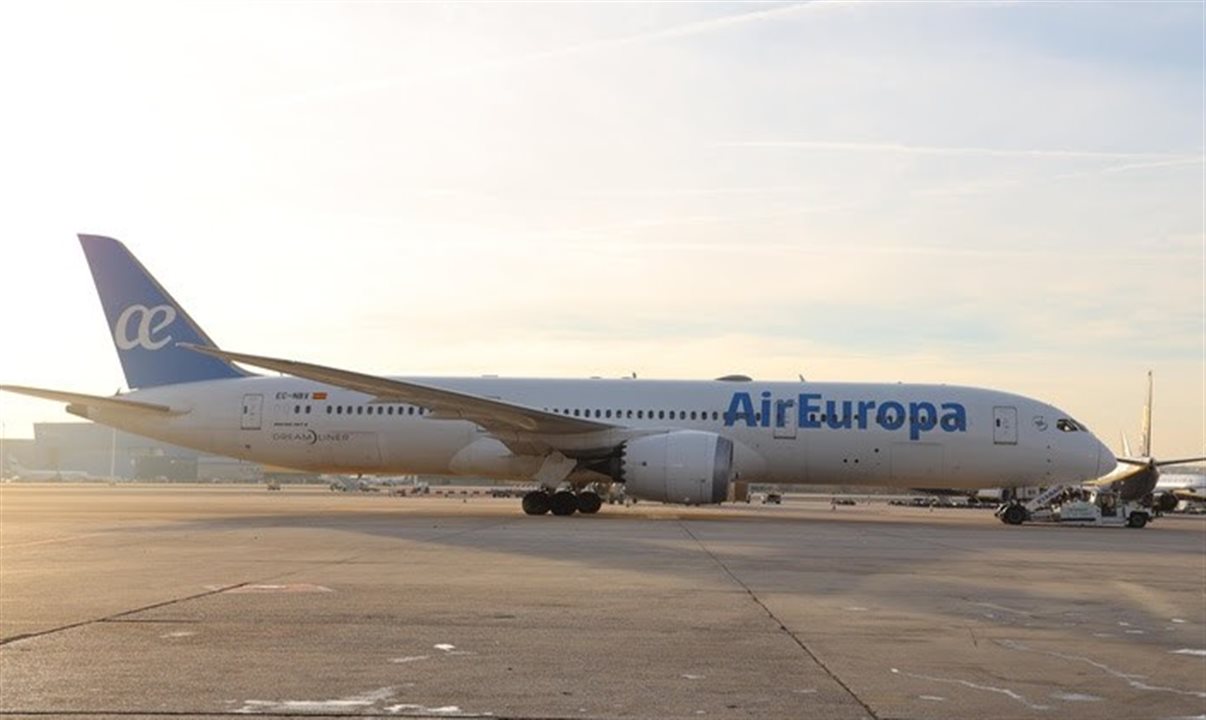Na última quarta-feira (22), a Air Europa retomou seus voos de Madri para Tel Aviv 