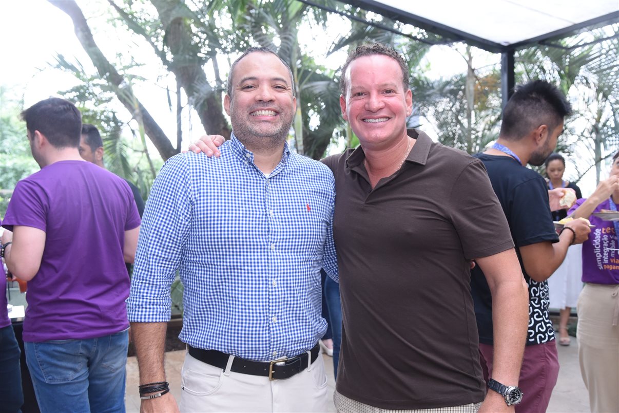 Peterson Prado, da Avipam, e Fernando Vasconcellos, da Kontik