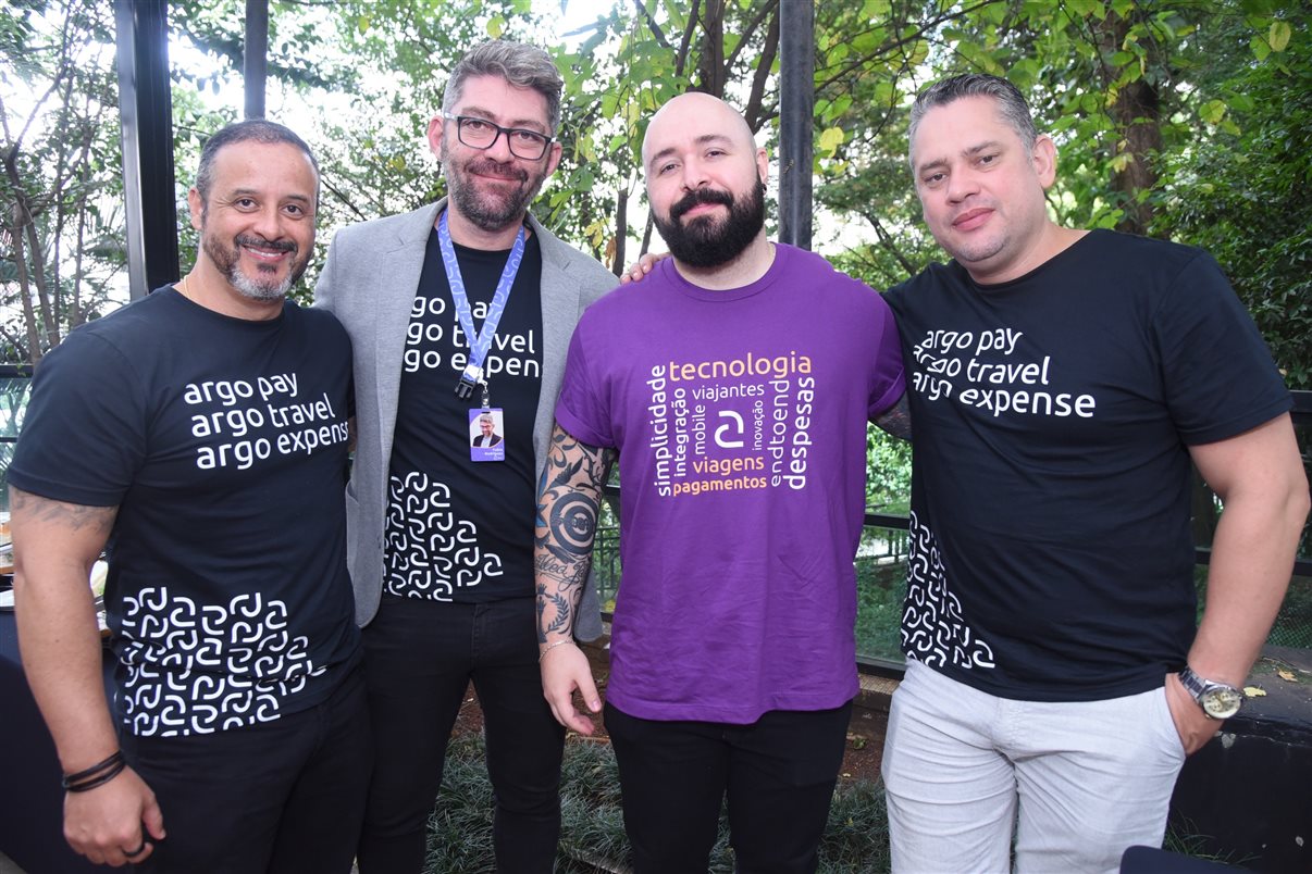 Rogerio Valente, Fabio Rodrigues, Dalvan Marques e Erick Cardoso