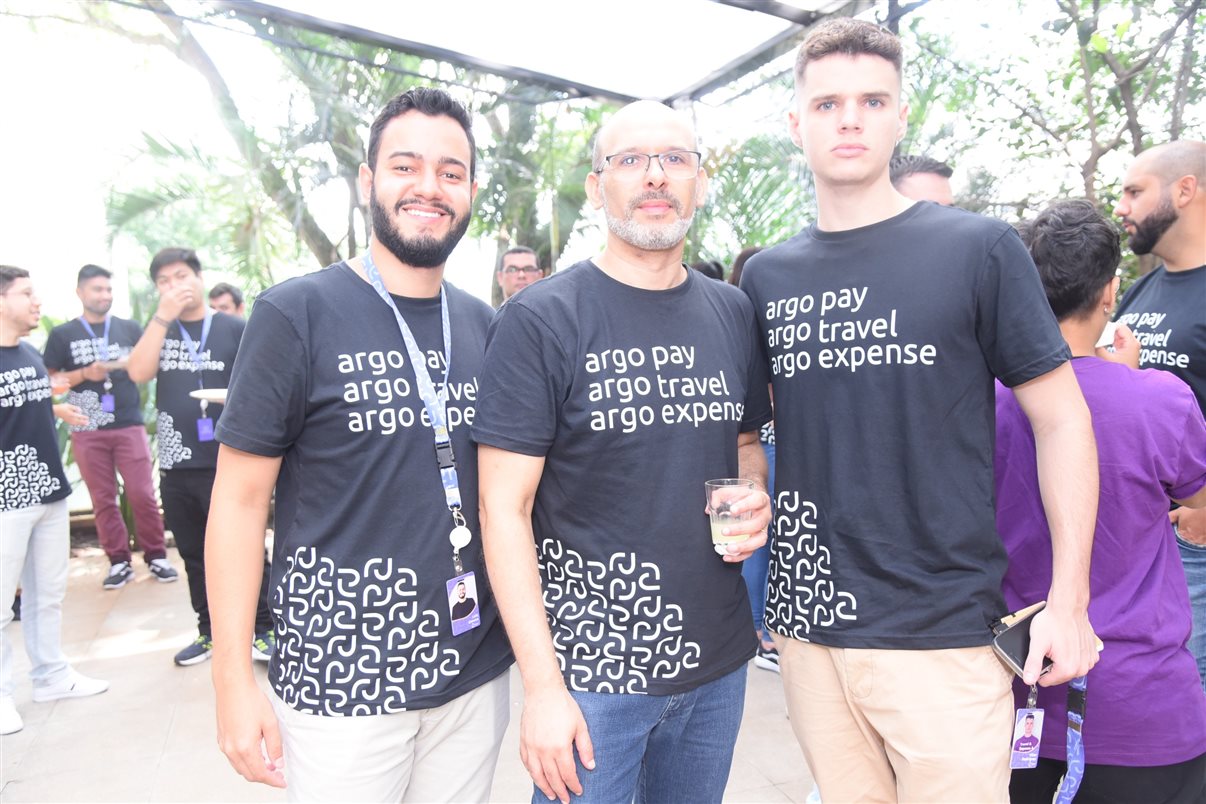 Luiz Omena, Daniel Soares e Vitor Santos
