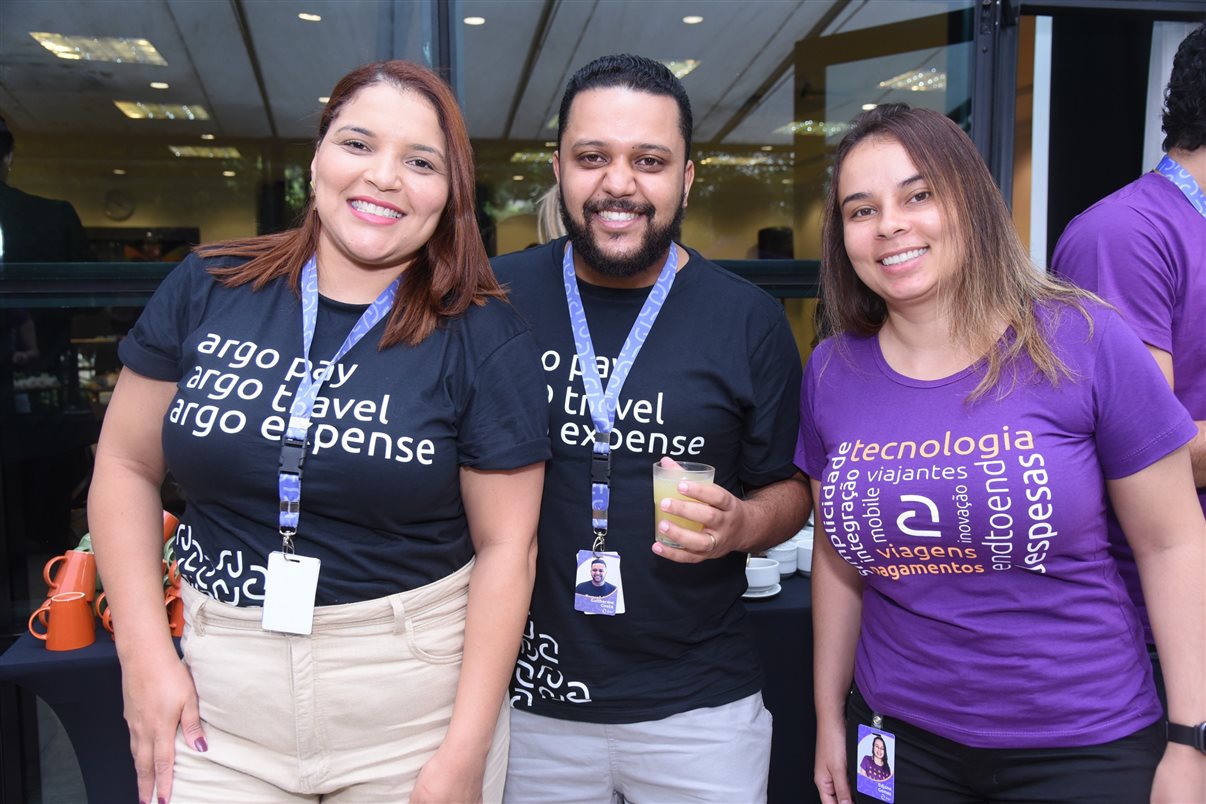 Fernanda Campos, Guilherme Costa e Edjane Gomes