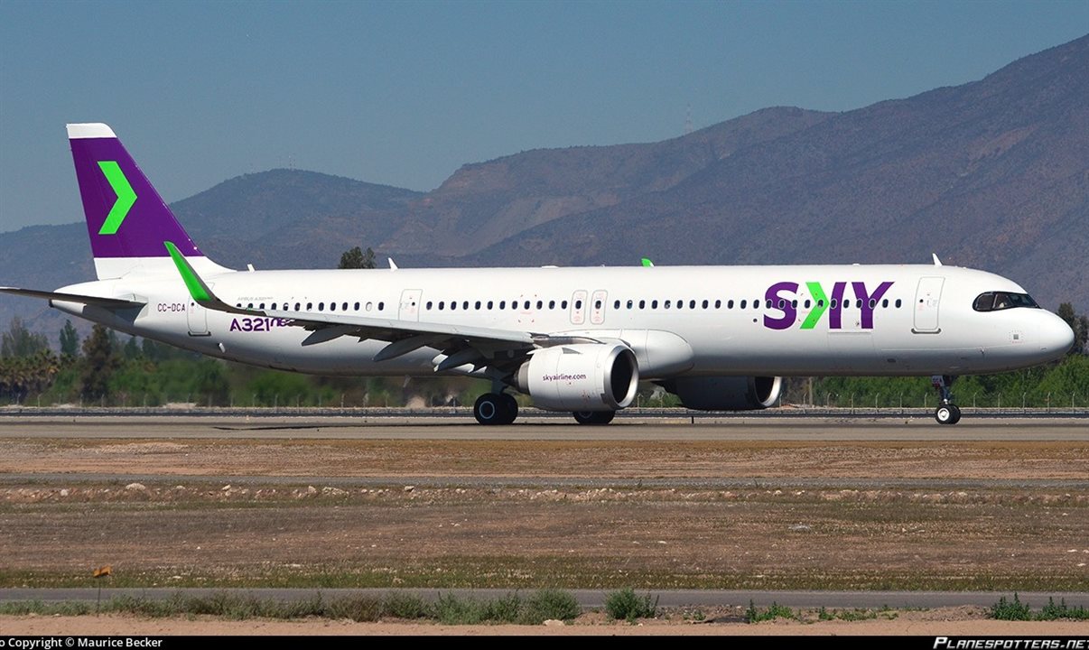 Sky Airline é uma das companhias aéreas agregadas na Hahn Air