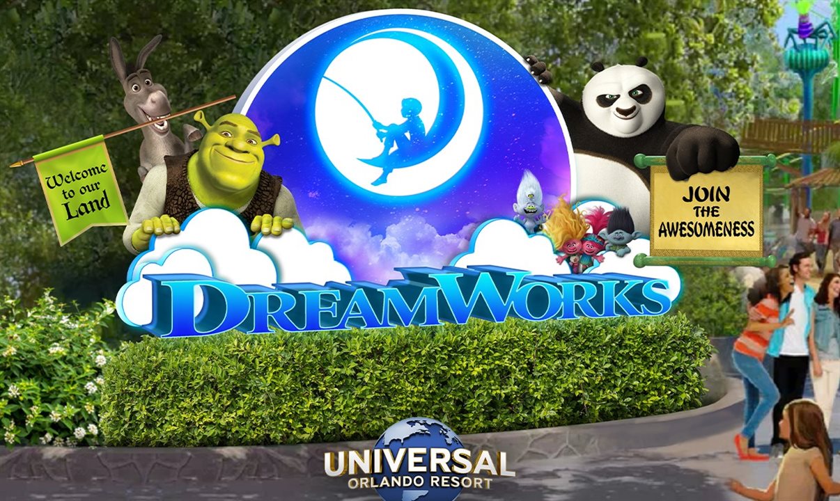 DreamWorks Land terá atrações com Shrek, Trolls e Kung Fu Panda