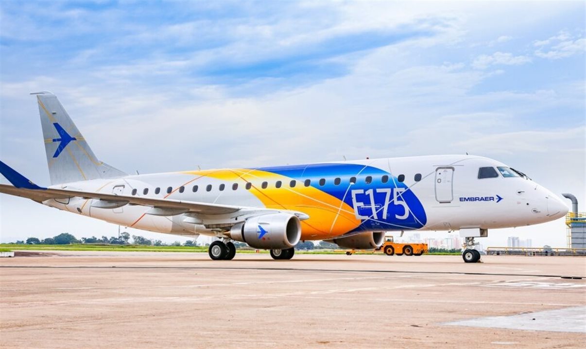 Encomenda de jatos Embraer E175 pode superar os US$ 7 bilhões