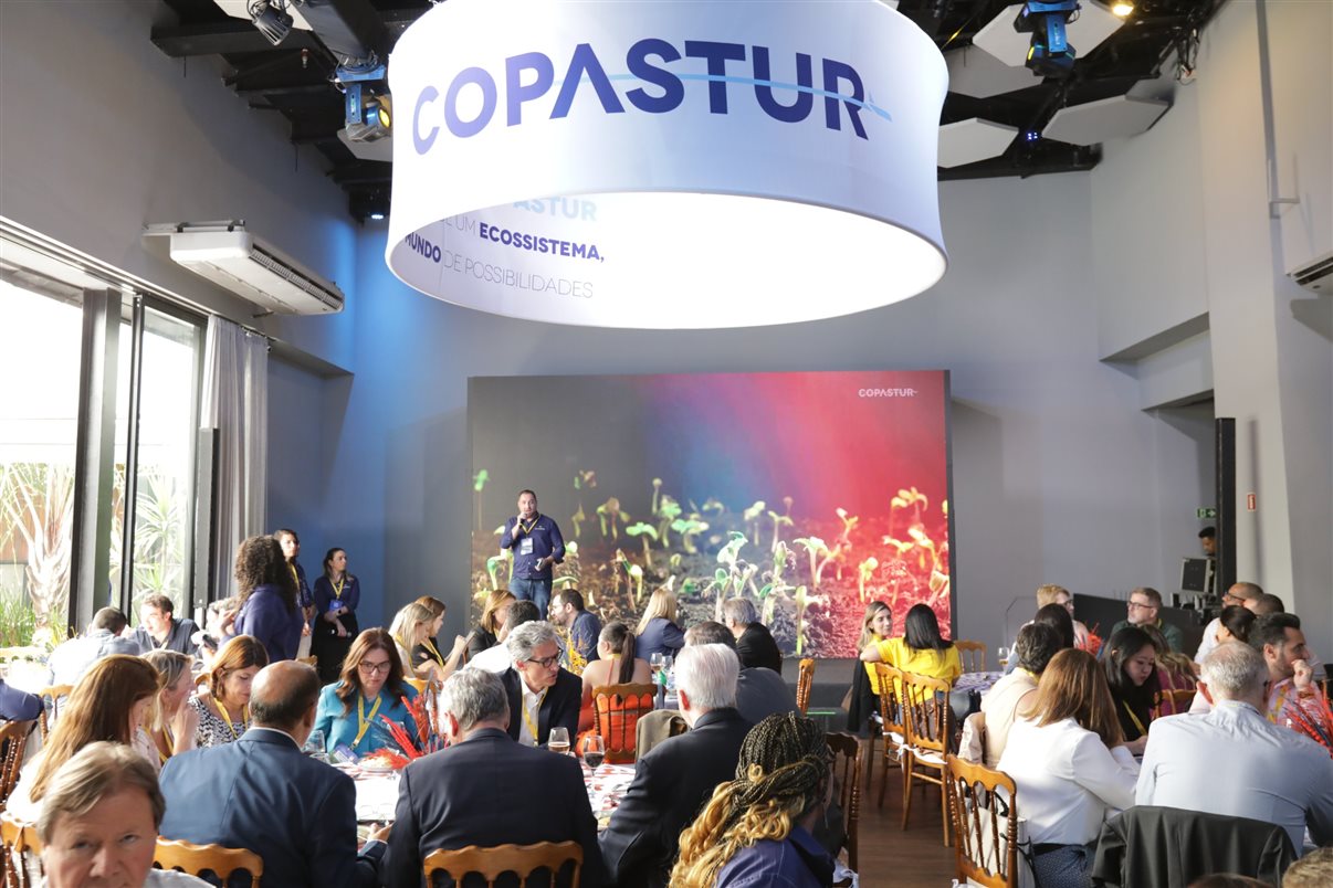 Executivos Copastur deram as boas vindas aos convidados no almoço