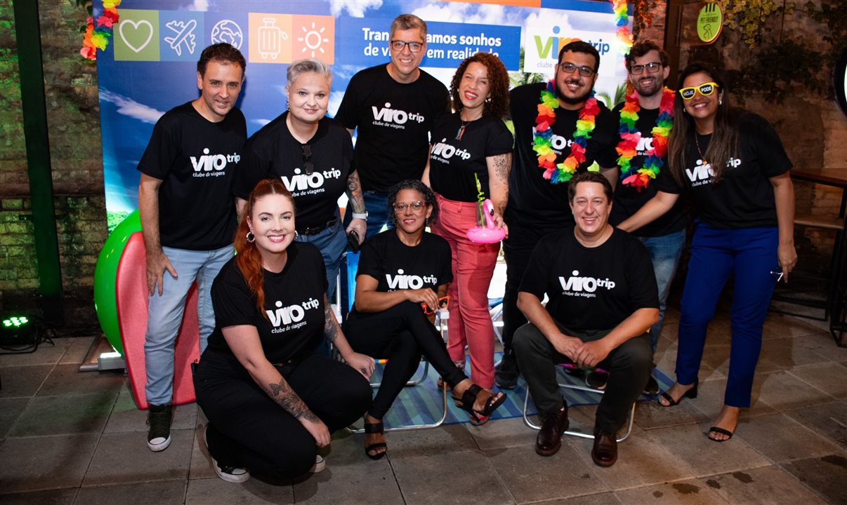Equipe da ViroTrip no lançamento oficial da empresa