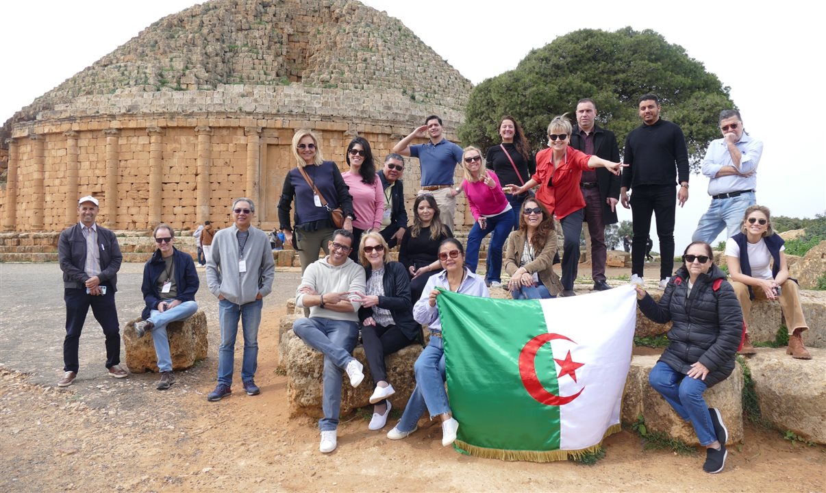 Famtour da Flot Viagens conhece o Mausoléu Real da Mauritânia, na Argélia