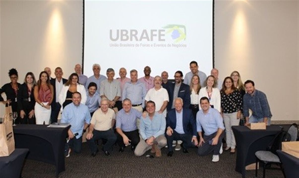 Equipe Ubrafe, realizadora do 1º Experience Expo, para profissionais e marcas do setor de eventos