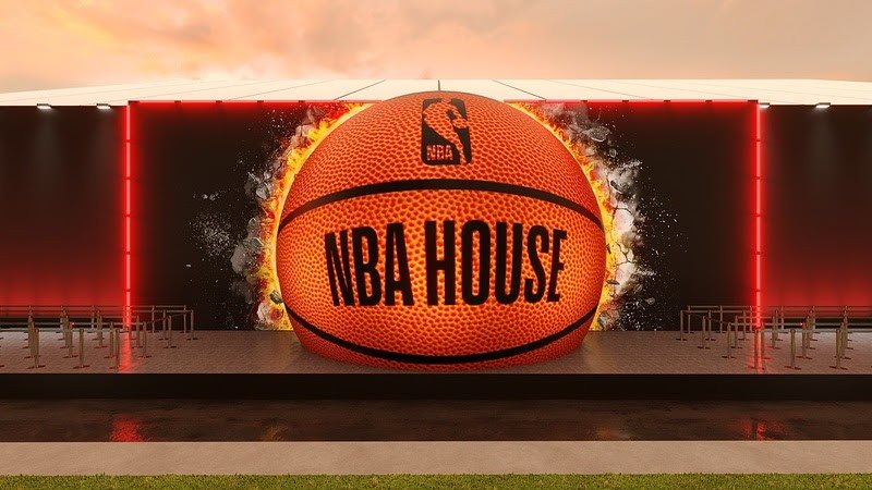 NBA House terá cinco mil metros quadrados de atividades interativas de basquete