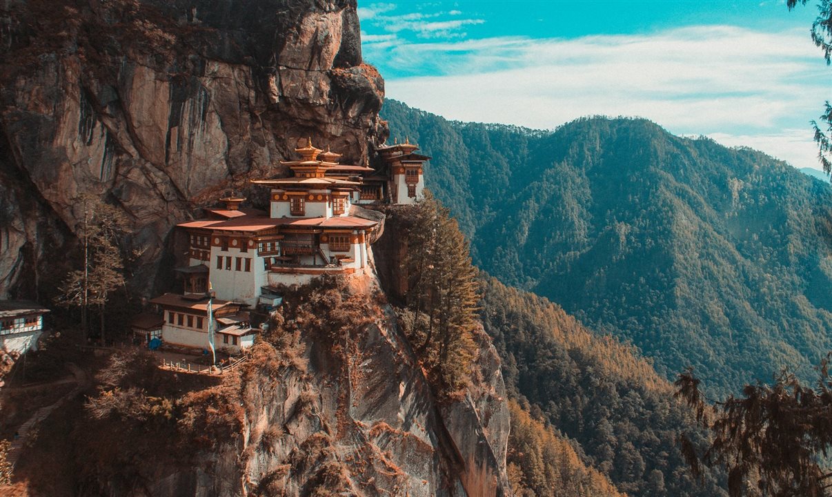 Templo de Paro Taktsang, no Butão 