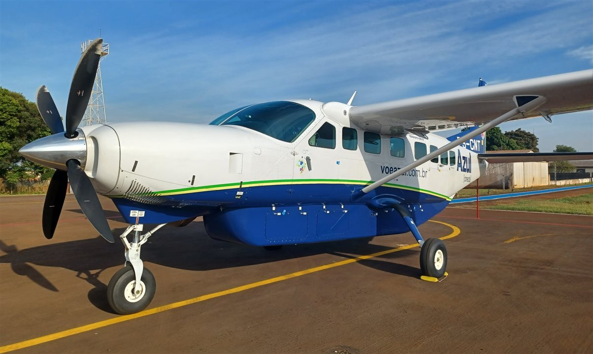 Rota operada pela Azul Conecta será realizada em aeronaves Cessna Grand Caravan