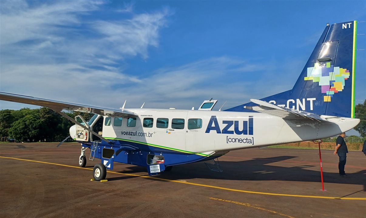 Nova rota será operada pela Azul Conecta com aeronaves Cessna Grand Caravan