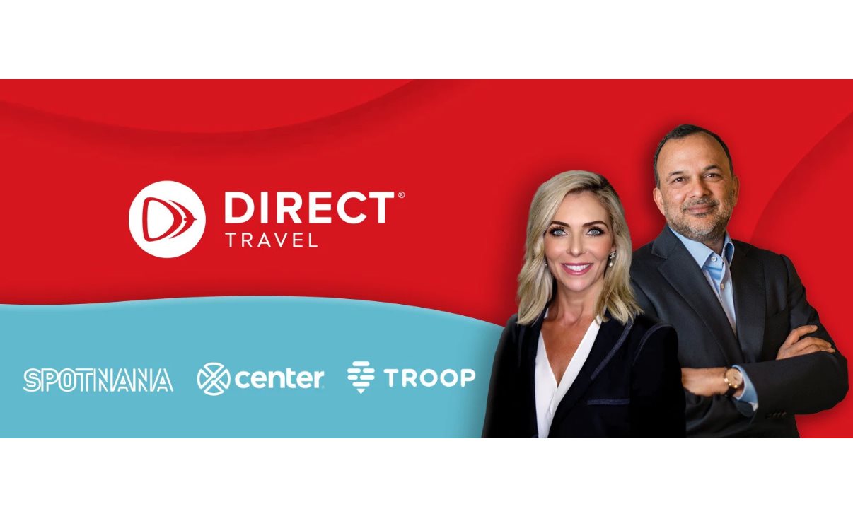 Christal Bemont e Steve Singh, novos CEO e presidente executivo da Direct Travel, respectivamente