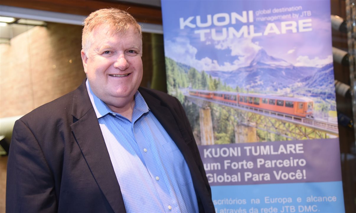 Joseph Green, vice-presidente da Kuoni Tumlare para a Europa e Américas