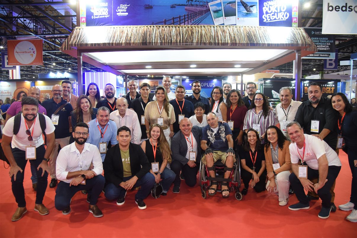 Delegação de Porto Seguro na WTM Latin America