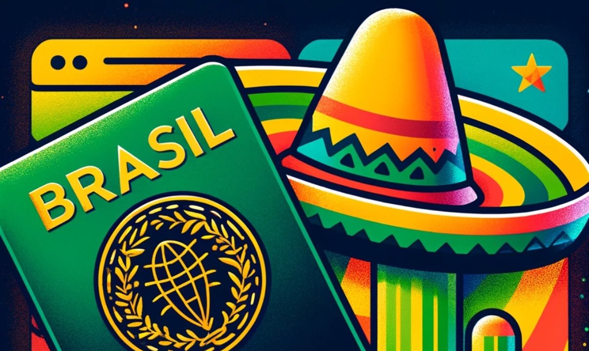 Fevereiro de 2026: nova data dada pelo governo mexicano para inserir visto eletrônico ao Brasil