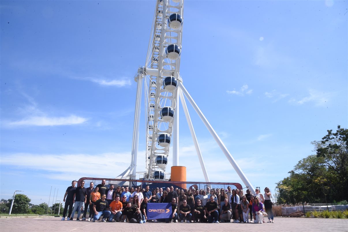 Orinter reúne clientes na Roda Rico, em São Paulo, a maior roda gigante da América Latina