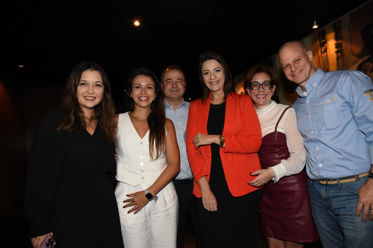 Sheila Camara, da KPMG, Joyce Macieri, da Minerva Foods, Raffaele Cecere, da R1, Luana Nogueira, da Alagev, Thais Meirelles, da Brookfield, e José Guilherme Alcorta, da PANROTAS