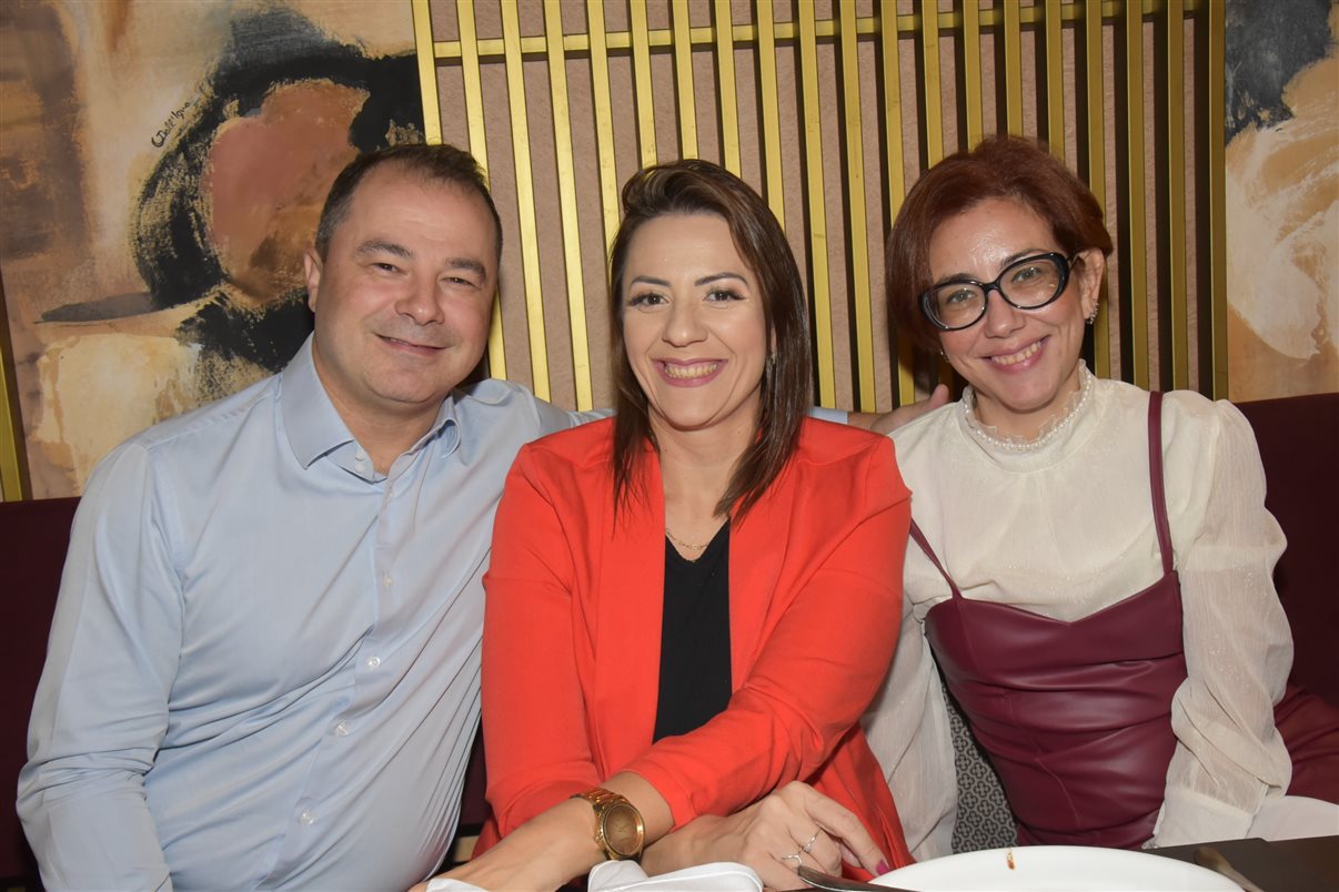 Raffaele Cecere, da R1, Luana Nogueira, da Alagev, e Thais Meirelles, da Brookfield