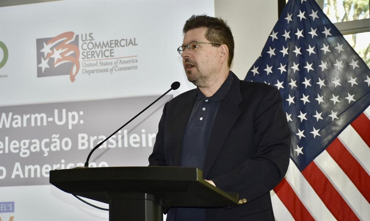 Robin Busse, do Consulado dos EUA em São Paulo