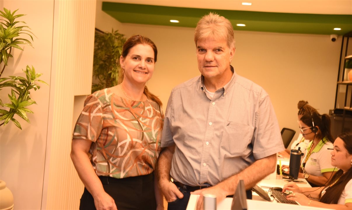 Kathia Pontes e José Guilherme Pontes, diretores da PontesTur