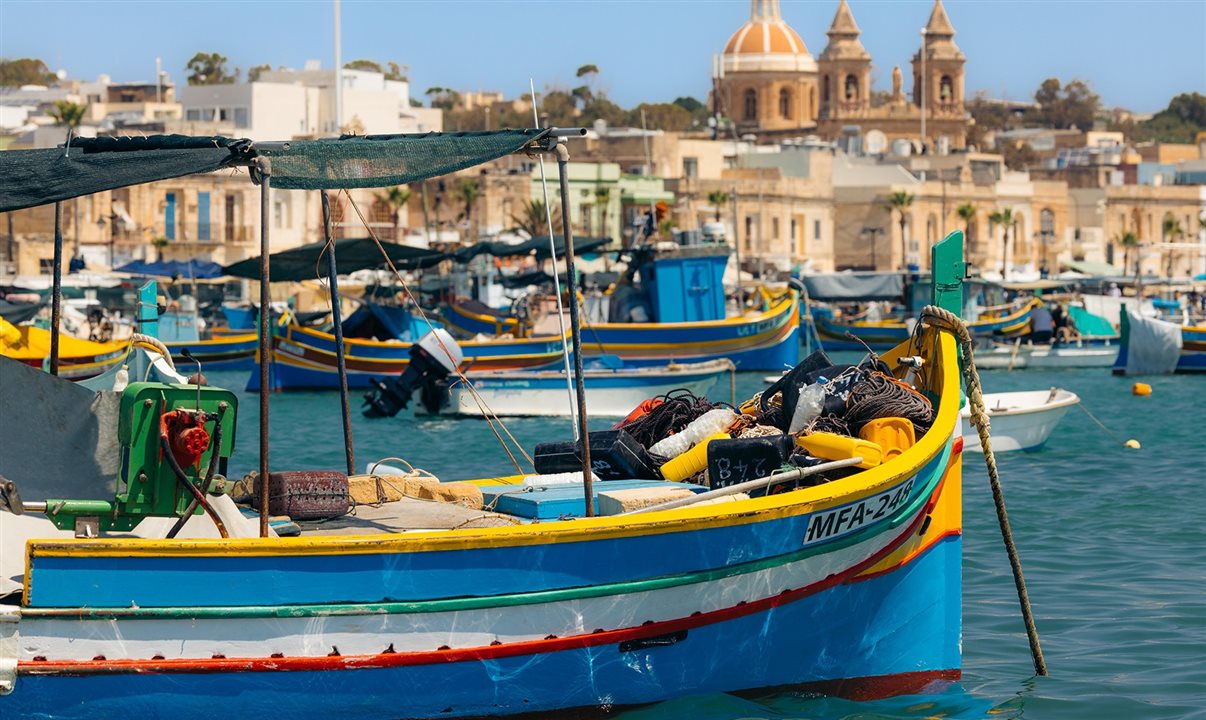 Barquinhos de Marsaxlokk