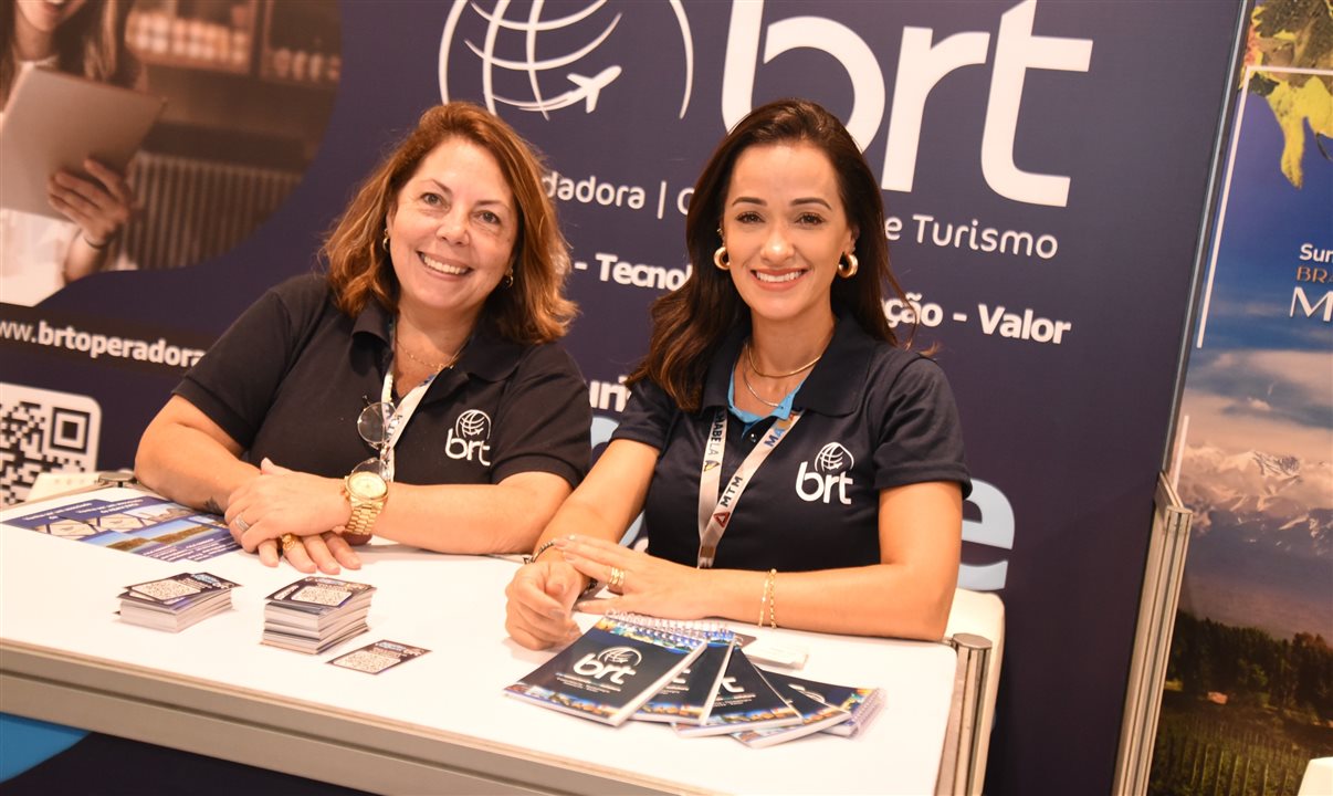 Renata Castanheira e Natália Horta, da BRT