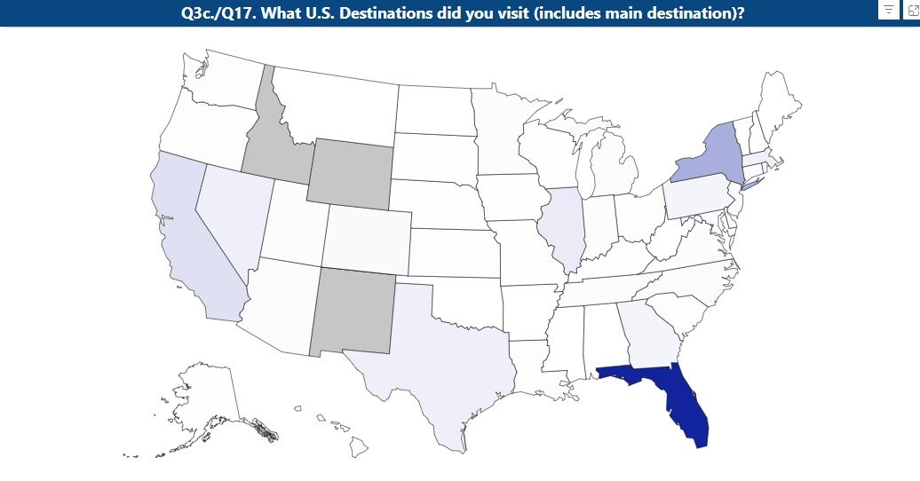 Estados americanos mais visitados por brasileiros: Flórida lidera