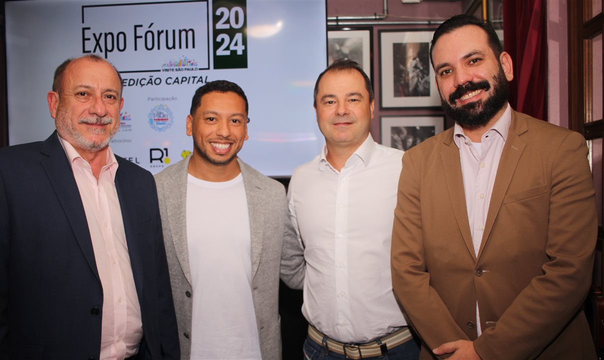 Toni Sando, Rodolfo Marinho, Raffaele Cecere e Fábio Zelenski detalharam como será o evento