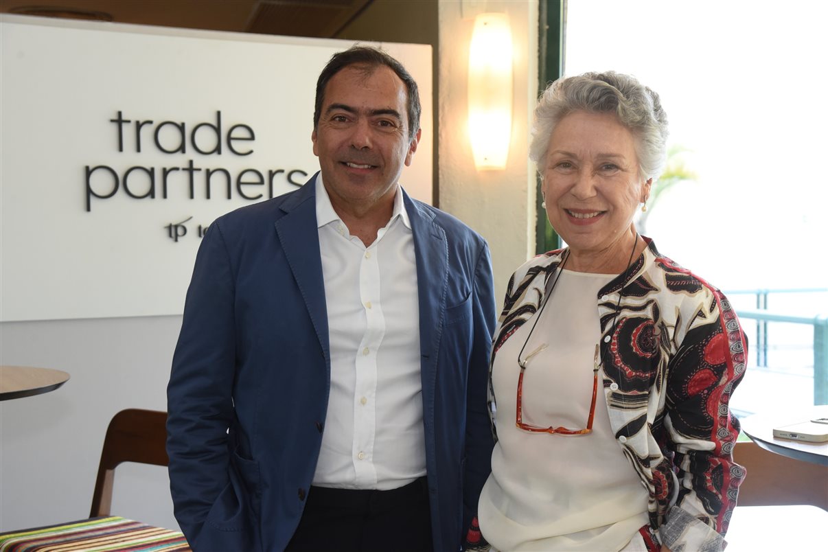 Tomás Perez, CEO do TP Group, e Teresa Perez, fundadora da Teresa Perez Tours, no 3º Trade Partners