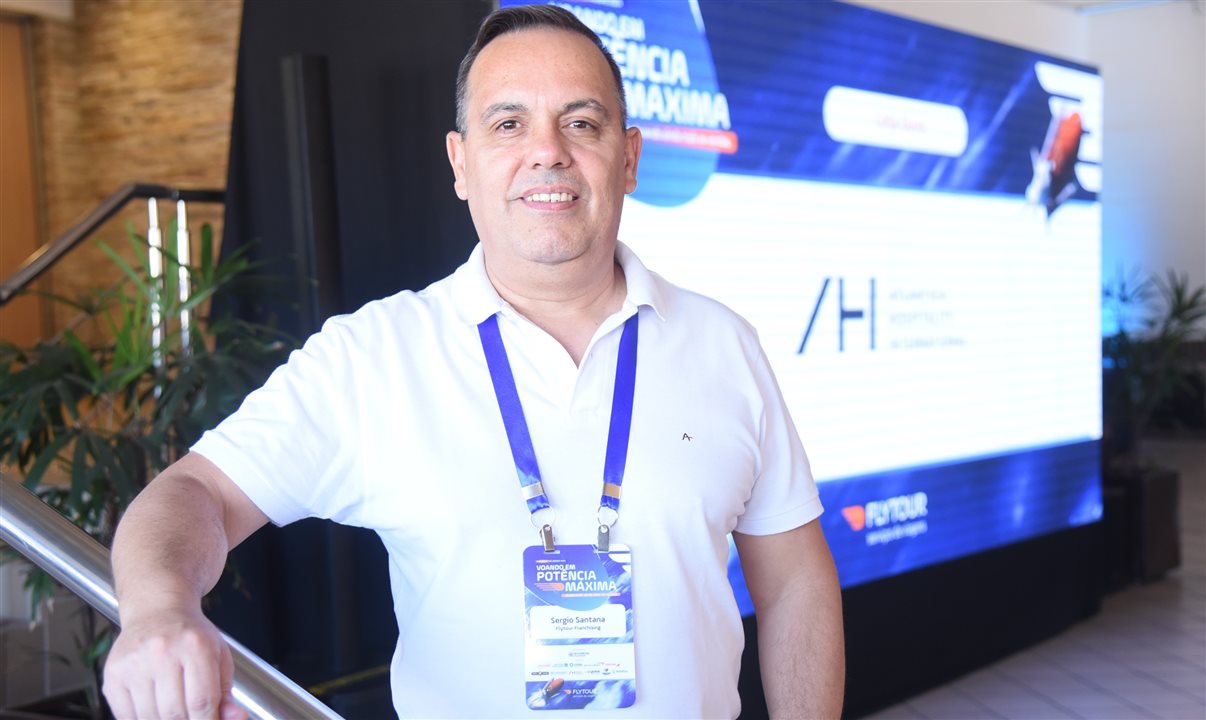 Sergio Santana, gerente de Vendas Brasil da Flytour Franchising