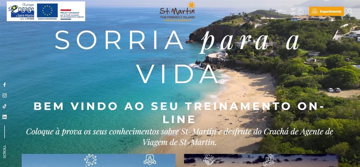 Plataforma capacita agentes de viagens e guias de turismo sobre Saint-Martin