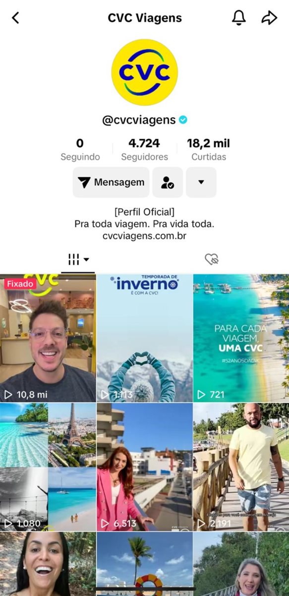 Fabio Porchat faz parte da campanha da CVC no TikTok