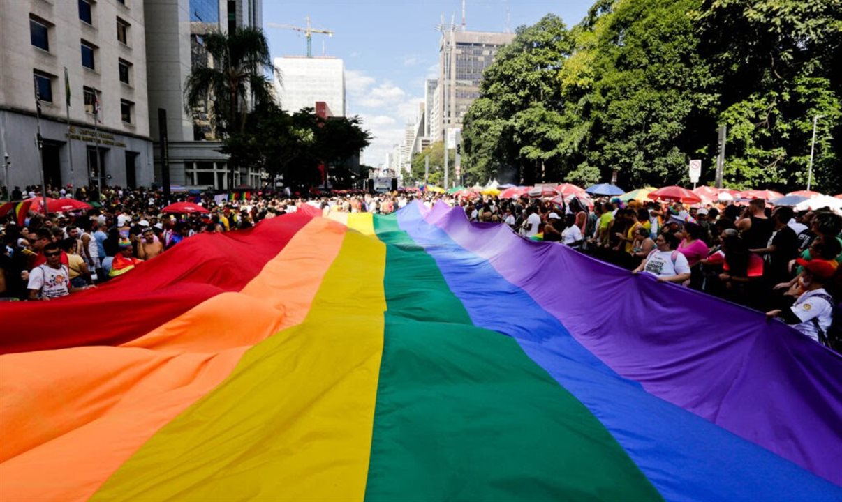 Parada do Orgulho na Avenida Paulista em 2023