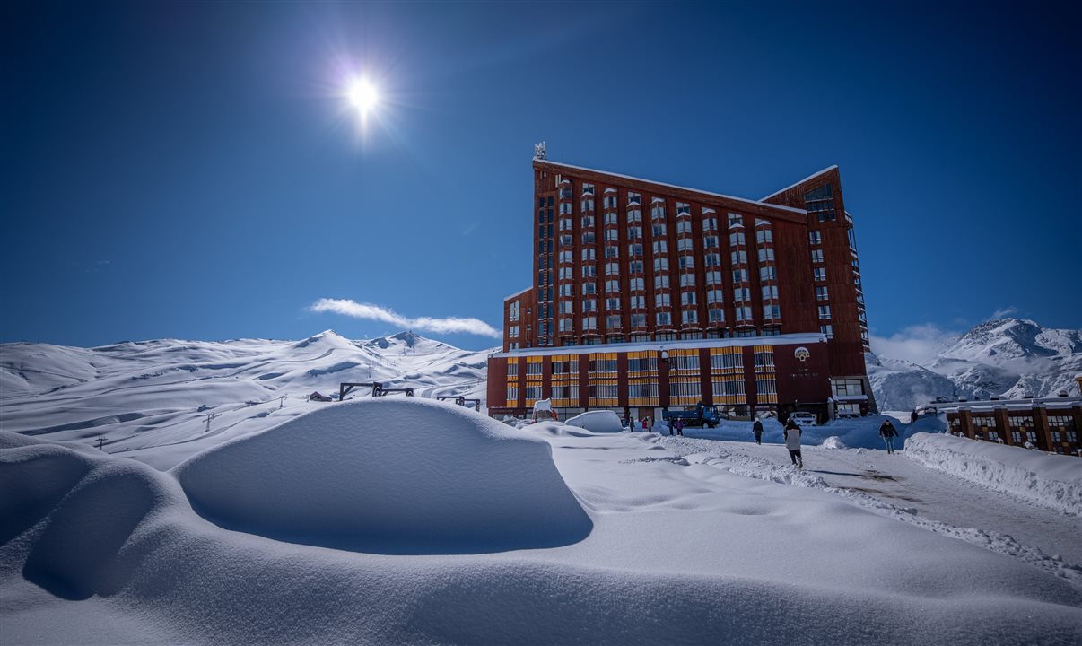 Vista do Valle Nevado Ski Resort