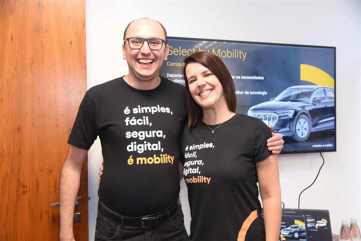 Felipe Becker e Michelle Tonon, da Mobility