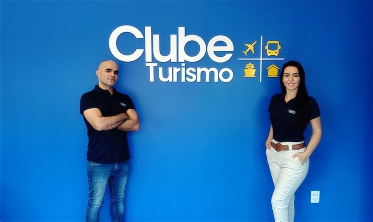 Daiane e Diego Rhoden, franqueados da Clube Turismo no Paraná