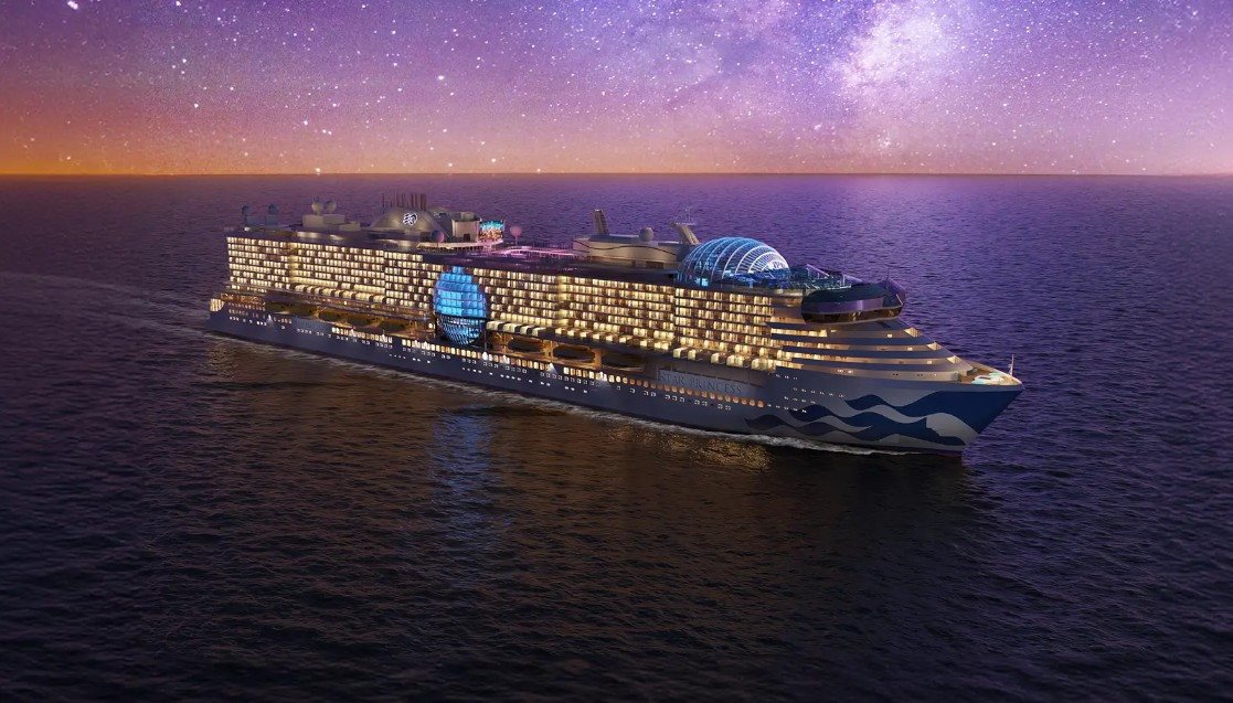 O Star Princess, novidade da classe Classe Sphere, fará parte da oferta da temporada no Alasca