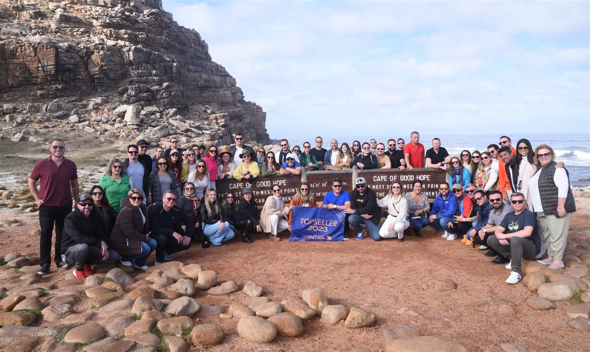 Orinter leva agentes de viagens ao famoso Cabo da Boa Esperança, na África do Sul<br/><br/>