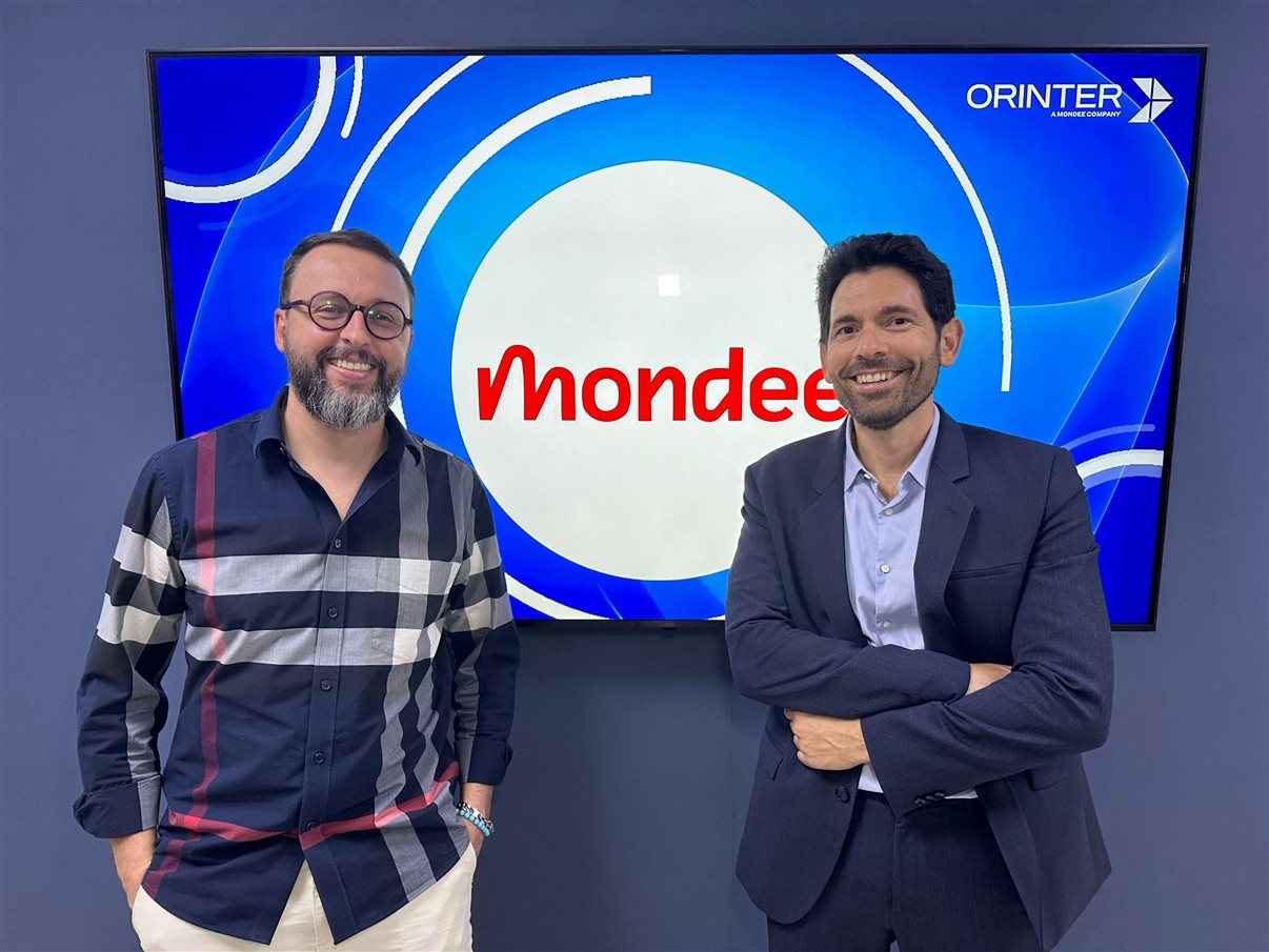 Roberto Sanches, diretor da Orinter, e Orestes Fintiklis, chairman da Mondee