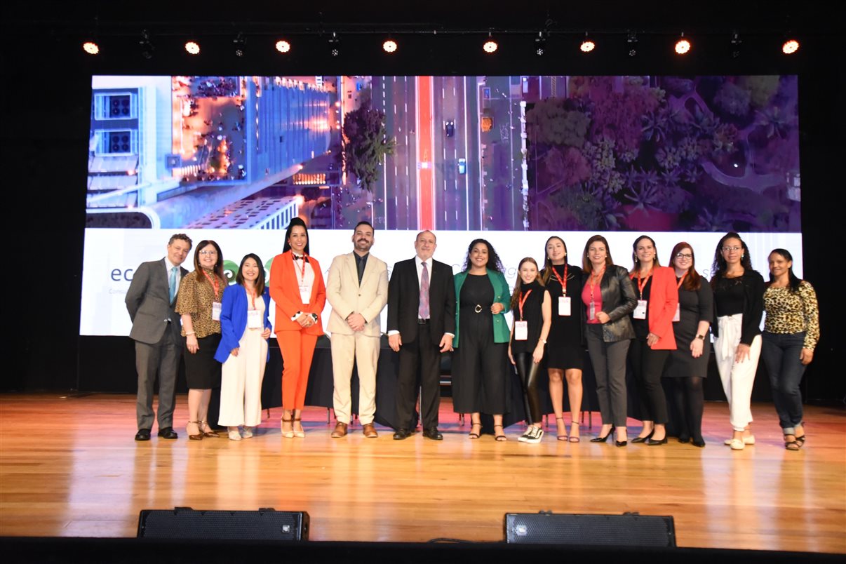 Equipe do Visite São Paulo, anfitriões do evento