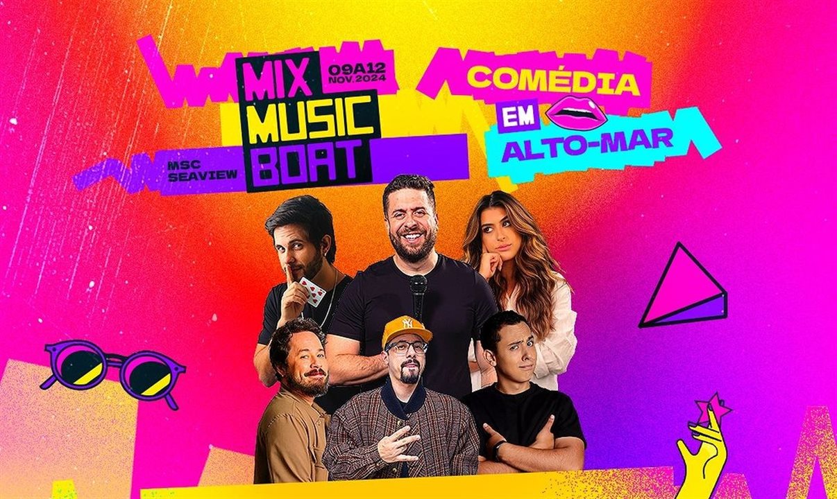 Diversos artistas já estão confirmados no cruzeiro a bordo do MSC Seaview