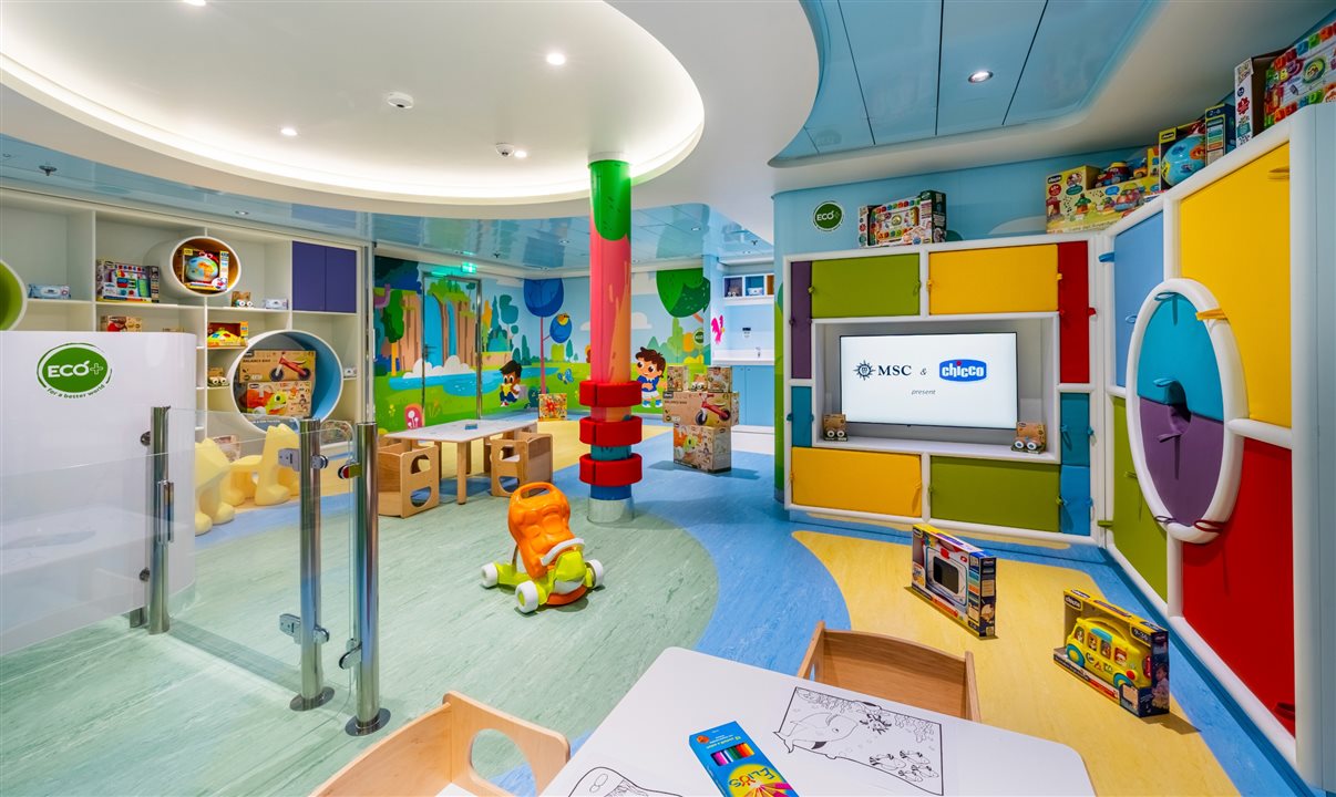 Baby Club Chicco Eco, no navio MSC Euribia