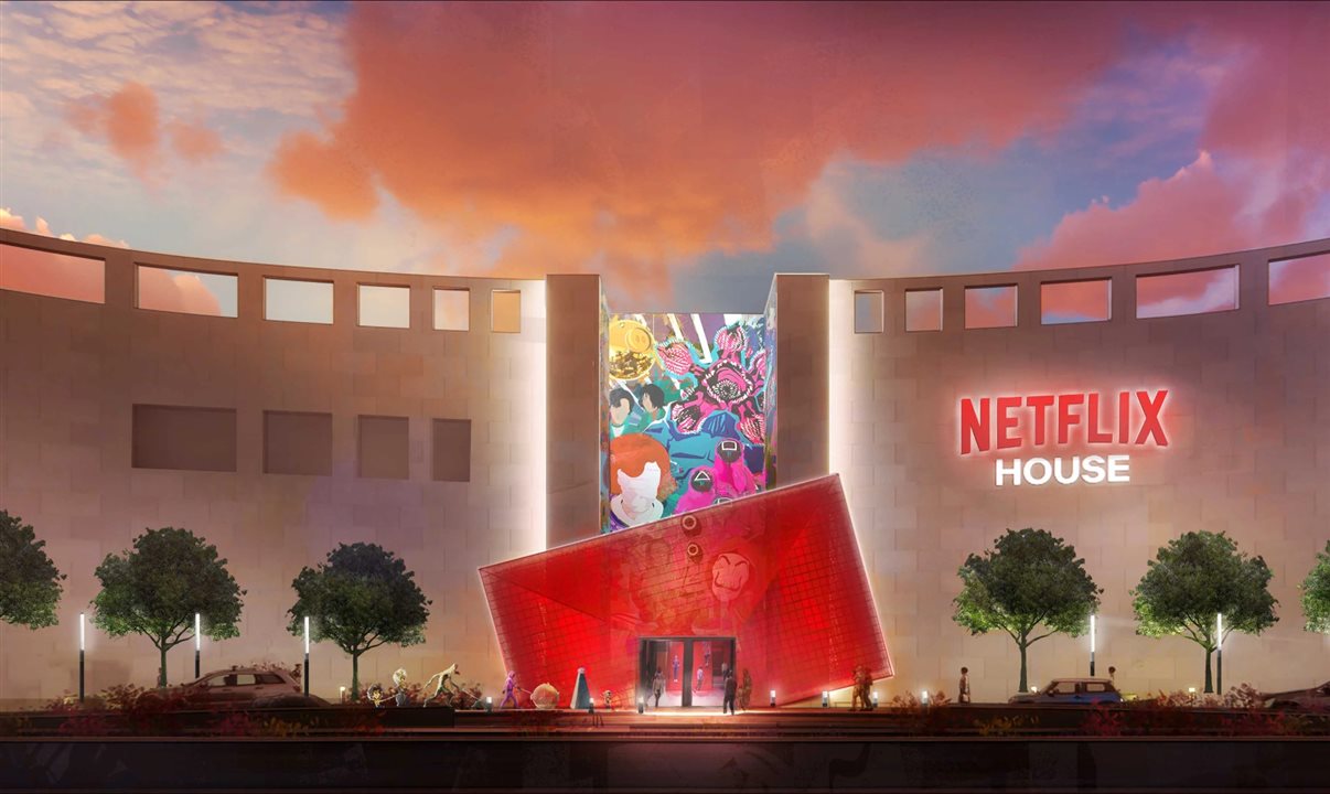 Ideia das Netflix Houses é trazer para a vida as séries e filmes originais Netflix