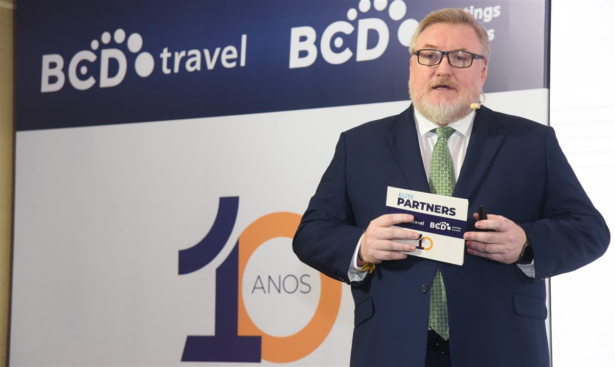 Paul Barry, country manager da BCD Travel no Brasil